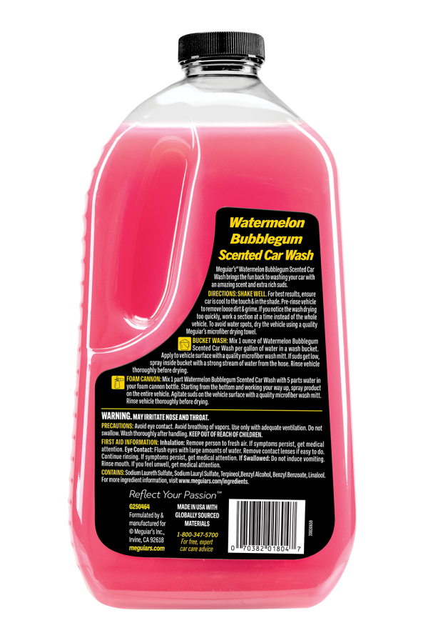 Meguiar's Watermelon Bubblegum Scented Car Wash G250464