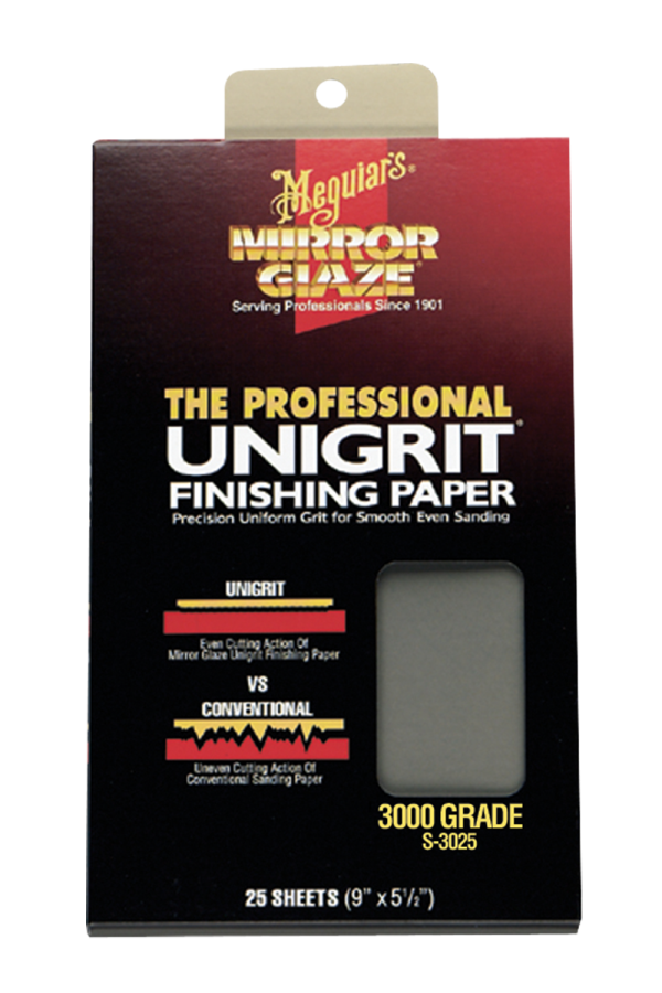 Mirror Glaze® The Professional Unigrit® Finishing Paper