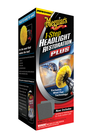 1-Step Headlight Restoration Plus