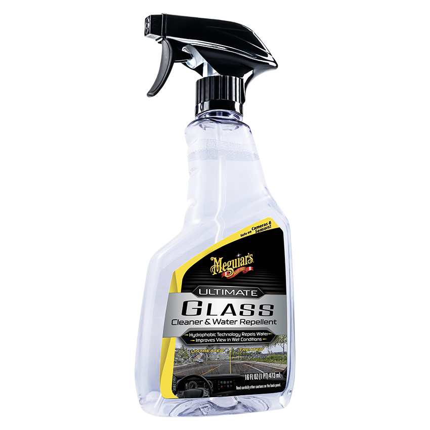 Meguiar's G240416 Ultimate Glass Cleaner & Water Repellent
