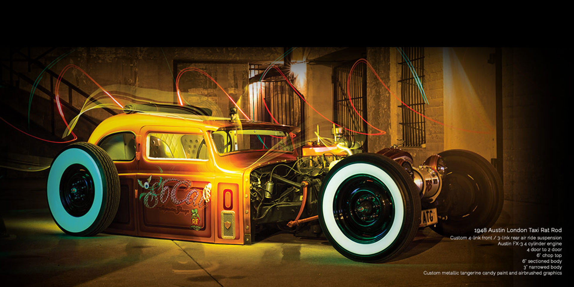 Meguiar's Austin London Taxi Rat Rod 1968